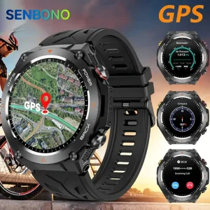 SENBONO Sports Fitness Tracker Smartwatch for Men
