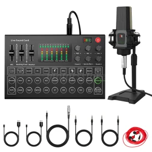 Recording Studio Equipment Podcast Equipment Bundle
